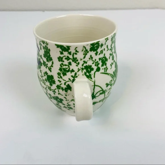 Anthropologie Homegrown Monogram Floral C Mug - Picture 4 of 6